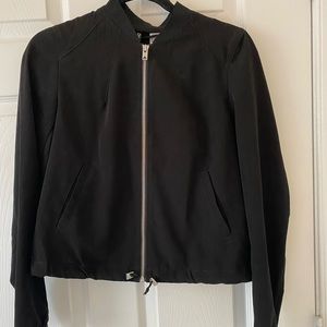 Black lightweight bomber